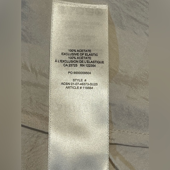 NEW Aritzia Babaton Slip Satin Maxi Skirt NWOT - Picture 13 of 13